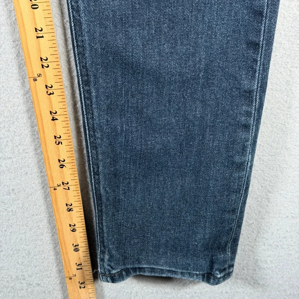 Diesel Tepphar Slim-Carrot Jeans 0842R Stretch Distressed Mens 33x32 Dark Blue